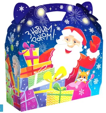 Подарунковий набір № 8 СВІТ ТРЕЙДЕР "Новорічні Звірі" 800 г